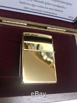 Limited Edition Golden Jubilee Zippo Lighter 2002 BRAND NEW & BOXED