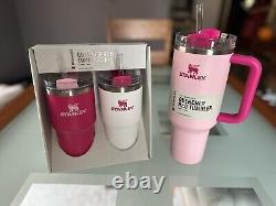 Limited Edition Pink Vibes Stanley Stainless Steal Tumbler Set / Brand New