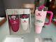 Limited Edition Pink Vibes Stanley Stainless Steal Tumbler Set / Brand New