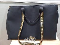 Limited Edition Womens Versace Fragrances Summer Tote Bag Black / Gold New