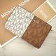 Limited Edition Brand New Michael Kors Folding Wallet Two Tone Bi Fold Wallet