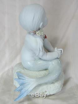 Lladro Princess Of The Waves Limited Edition Brand New In Box #8713 Mermaid Deco