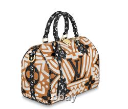 Louis Vuitton Speedy 25 Crafty Capsule Caramel Bag Authentic LV Brand New