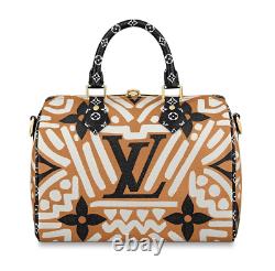 Louis Vuitton Speedy 25 Crafty Capsule Caramel Bag Authentic LV Brand New