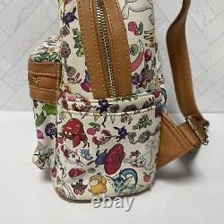 Loungefly Pokemon First Gen 151 Mini Backpack Purse All over Print (Gold tag)
