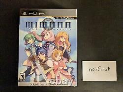 MIMANA IYAR CHRONICLE Limited Edition (Sony PSP, 2010) BRAND NEW / SEALED
