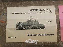 Marklin 3015 HO Brand New Old Stock Crocodile Locomotive ccs800 Electric Germany