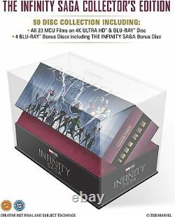 Marvel Studios The Infinity Saga (4K UHD + Blu-ray Complete Box-Set) Brand New