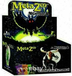 MetaZoo Nightfall 1st Edition Booster Box Brand New In stock Now