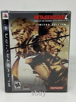 Metal Gear Solid 4 Guns of the Patriots Limited Edition PS3 Brand New