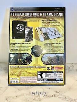 Metal Gear Solid Peace Walker Limited Edition PSP 2010 Brand New Sealed
