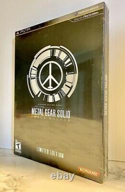 Metal Gear Solid Peace Walker Limited Edition PSP 2010 Brand New Sealed