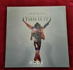 Michael Jackson This Is It BOX 4 LP Vinyl Record Box Brand New Sealed