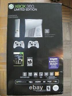 Microsoft Xbox 360 Halo Reach Limited Edition 250GB Silver Console Brand new