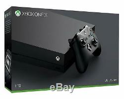 Microsoft Xbox One X 1TB Console Black Limited Edition UK BRAND NEW FREE P&P