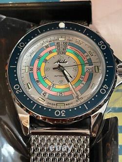 Mido Ocean Star Decompression Timer 1961 Limited Edition. Brand New