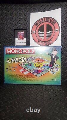 Monopoly Game J Balvin Limited Edition Brand New Sealed Touched By Balvin