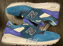 NEW BALANCE X CONCEPTS 998 NOR'EASTER MENS SZ 12 (US998MCP) Brand New