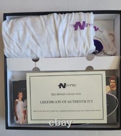 NSYNC SINGLES COLLECTION LIMITED EDITION BOX SET SHIRT CDs KEYCHAIN BRAND NEW