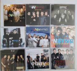 NSYNC SINGLES COLLECTION LIMITED EDITION BOX SET SHIRT CDs KEYCHAIN BRAND NEW