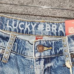 NWT Lucky Brand Women's Lucky Legend Limited Edition Bootcut PEACE Jeans 6/28R