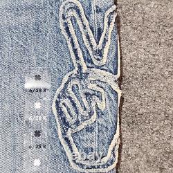 NWT Lucky Brand Women's Lucky Legend Limited Edition Bootcut PEACE Jeans 6/28R