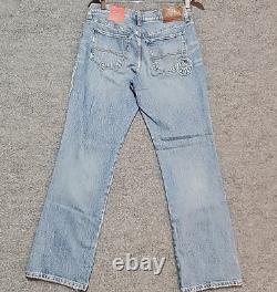 NWT Lucky Brand Women's Lucky Legend Limited Edition Bootcut PEACE Jeans 6/28R