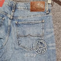 NWT Lucky Brand Women's Lucky Legend Limited Edition Bootcut PEACE Jeans 6/28R