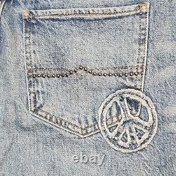 NWT Lucky Brand Women's Lucky Legend Limited Edition Bootcut PEACE Jeans 6/28R