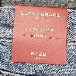 NWT Lucky Brand Women's Lucky Legend Limited Edition Bootcut PEACE Jeans 6/28R