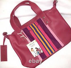 Nena & Co Sonia Leather ArtisanShoulder Bag Valentine Limited Edition Brand New