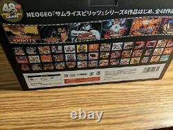 NeoGeo Mini Samurai Shodown Kuroko Gold Limited Edition with 48 Games Brand New