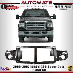 New Header Panel Grille Opening Panel For 2005-07 Ford F-250 Super Duty F-350 SD