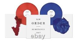 New Order -Substance Limited Edition Red Blue Color Vinyl 2023, BRAND NEW SEALED