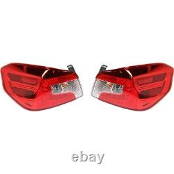 New Set of 2 Tail Lights Taillights Taillamps Brakelights LH & RH for WRX Pair