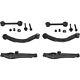 New Set Of 6 Rear Driver & Passenger Side Upper With Bushing(s) Control Arm