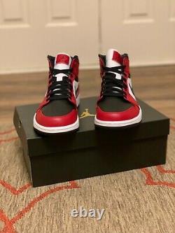 Nike Air Jordan 1 Mid Chicago Toe 554724-069 Men's Size 10 Brand New