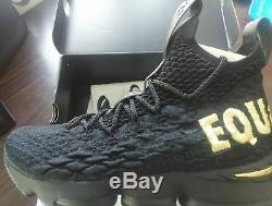Nike Lebron 15 Equality Black Limited Edition Extremely Rare Size 10 Brand New