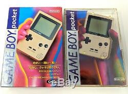 Nintendo Game Boy Pocket Gold Brand New Japanese New in Box