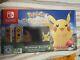 Nintendo Switch Console Let's Go Pikachu Limited Edition Brand New Never Opened