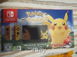 Nintendo Switch Console Let's Go Pikachu LIMITED EDITION BRAND NEW NEVER OPENED