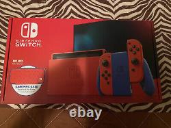 Nintendo Switch Limited Edition Mario Red & Blue Brand New In Box Never Used