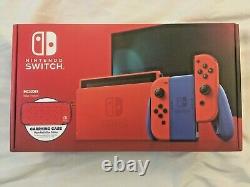 Nintendo Switch Mario Red and Blue Limited Edition Console & Case BRAND NEW