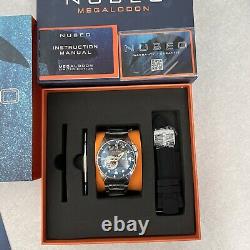 Nubeo Megalodon Basin Blue Watch Limited Edition 259/1000 Made BRAND NEW