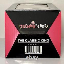 OEM Technoblade The Classic King Plushie Limited Edition Brand New 8 Inch