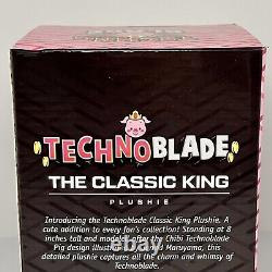 OEM Technoblade The Classic King Plushie Limited Edition Brand New 8 Inch