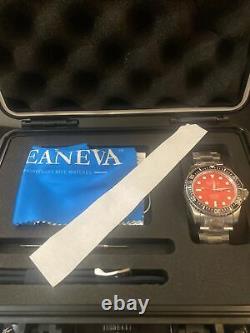 Oceaneva Deep Marine Explorer Limited Edition Red Mother of Pearl Brand new