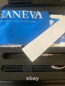 Oceaneva Deep Marine Explorer Limited Edition Red Mother of Pearl Brand new