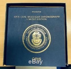 Oris Carl Brashear Limited Edition Chronograph Watch BRAND NEW