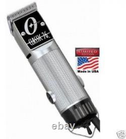 Oster Classic 76 Limited Edition Professional Hair Cut Clipper Silver New USA